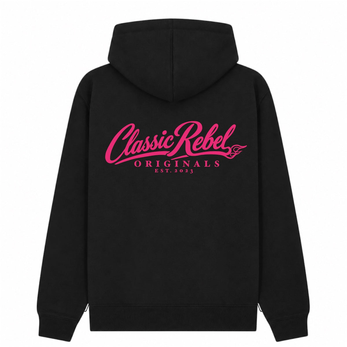 Black/Candy Pink Hoodie