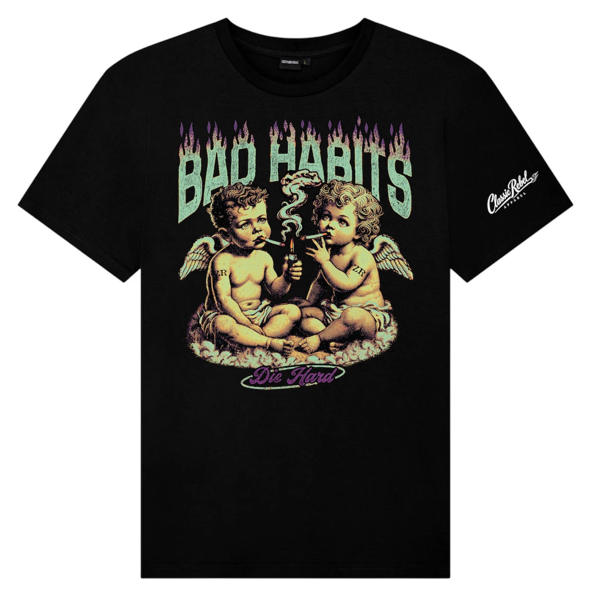 BAD HABITS- DIE HARD TEE